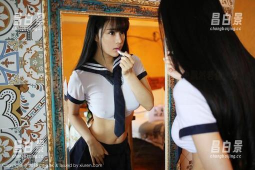 MyGirl美媛馆 - 一条短裤，Love陆瓷在高清中飘然若仙，分享给你，领略那种无言的吸引。-昌白景