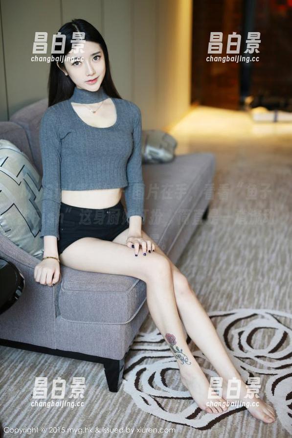 MyGirl美媛馆 - 图片在手，看看“鱼子酱Fish”这身厨娘打扮，简直是一道流动的风景。-昌白景