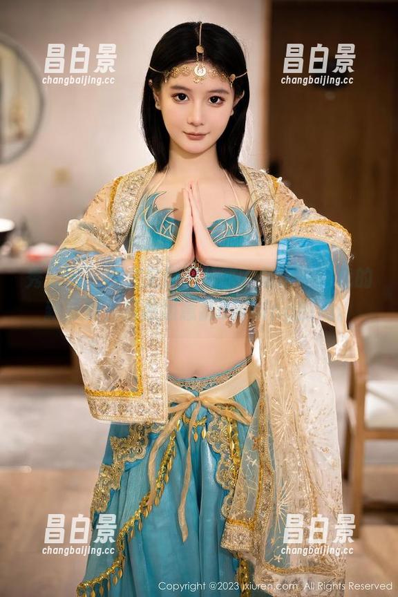 秀人网 - 林文文原图分享，吊带不是我的新姿势，只是随意乱awning的码。-昌白景