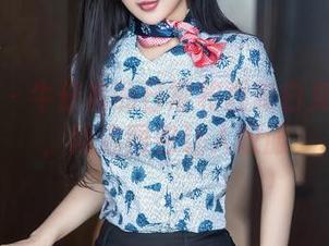 秀人网 - 牛仔裤的日常和西希白兔的随性，精选图包让人叹服