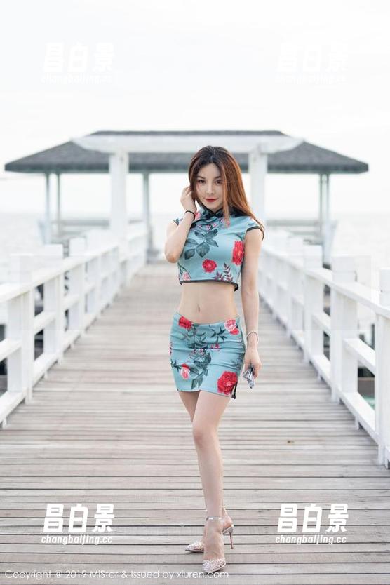魅妍社 - 于姬Una的睡衣写真全集，啊…也太随性了吧！-昌白景
